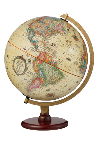 カーライル型 アンティーク地図 アメリカ最大の地球儀メーカー リプルーグル地球儀
